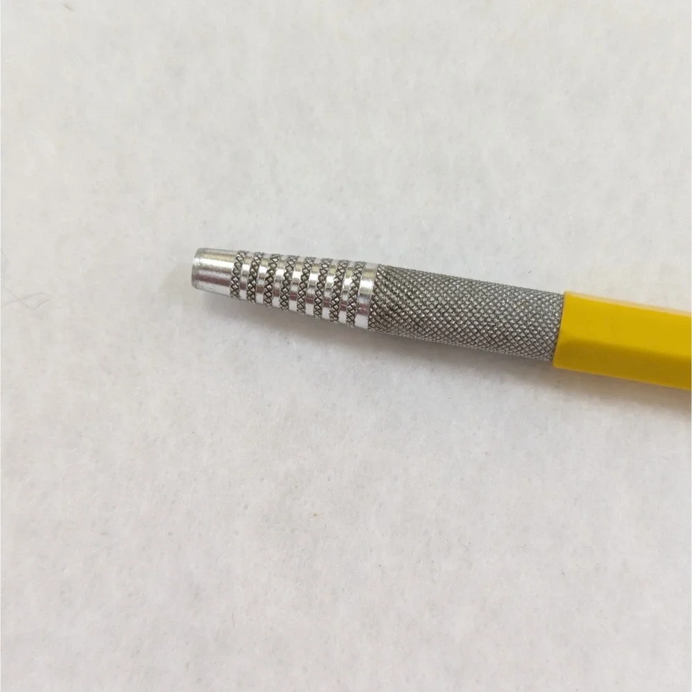 Vintage Yellow A.W. FABER USA Sure Grip 6803 Graphing Mechanical Lead Holder